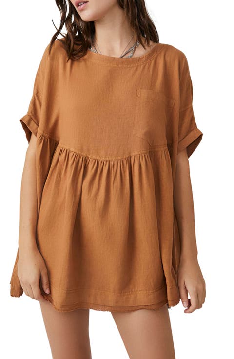 We the Free Moon City Ruffle Top