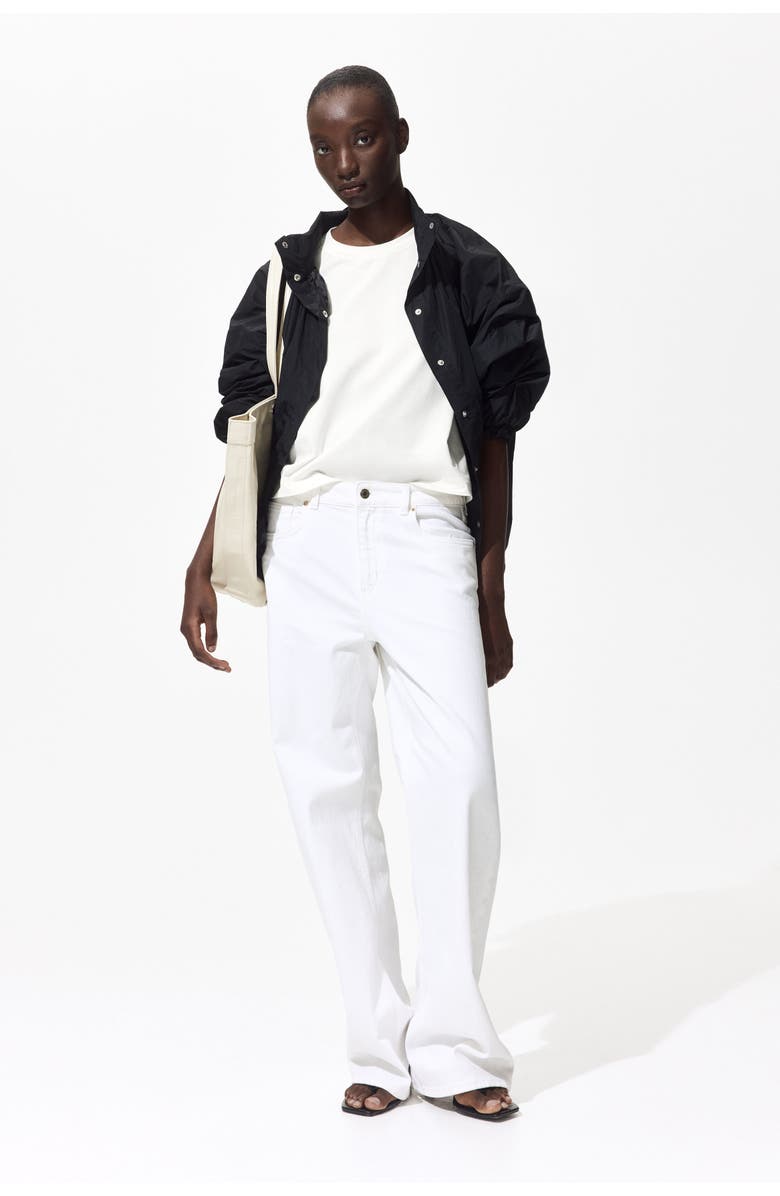 H&M Pima Cotton Top, Alternate, color, Ivory