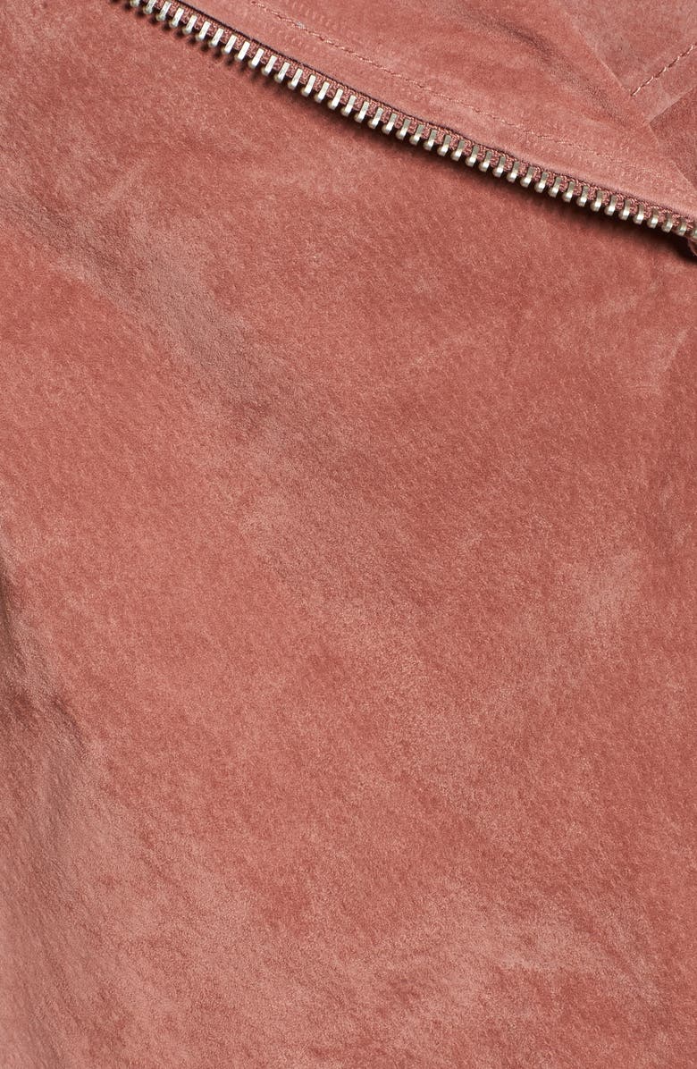 BLANKNYC Suede Moto Jacket, Alternate, color,