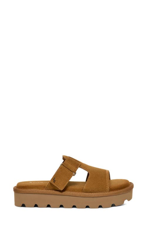Koolaburra By Ugg Women's Tizz Slide Sandals In Chestnut
