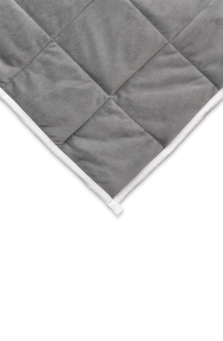 ELLA JAYNE HOME Weighted Blanket - 12 lbs., Alternate, color, Grey/White