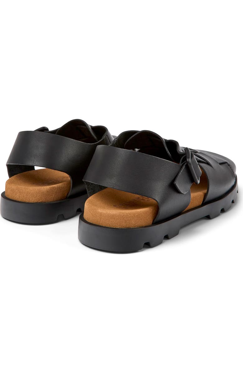 Camper Brutus Fisherman Sandal, Alternate, color, Black