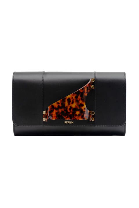 L'Eiffel Clutch Tortoise