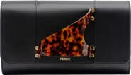 PERRIN PARIS L'Eiffel Clutch Tortoise