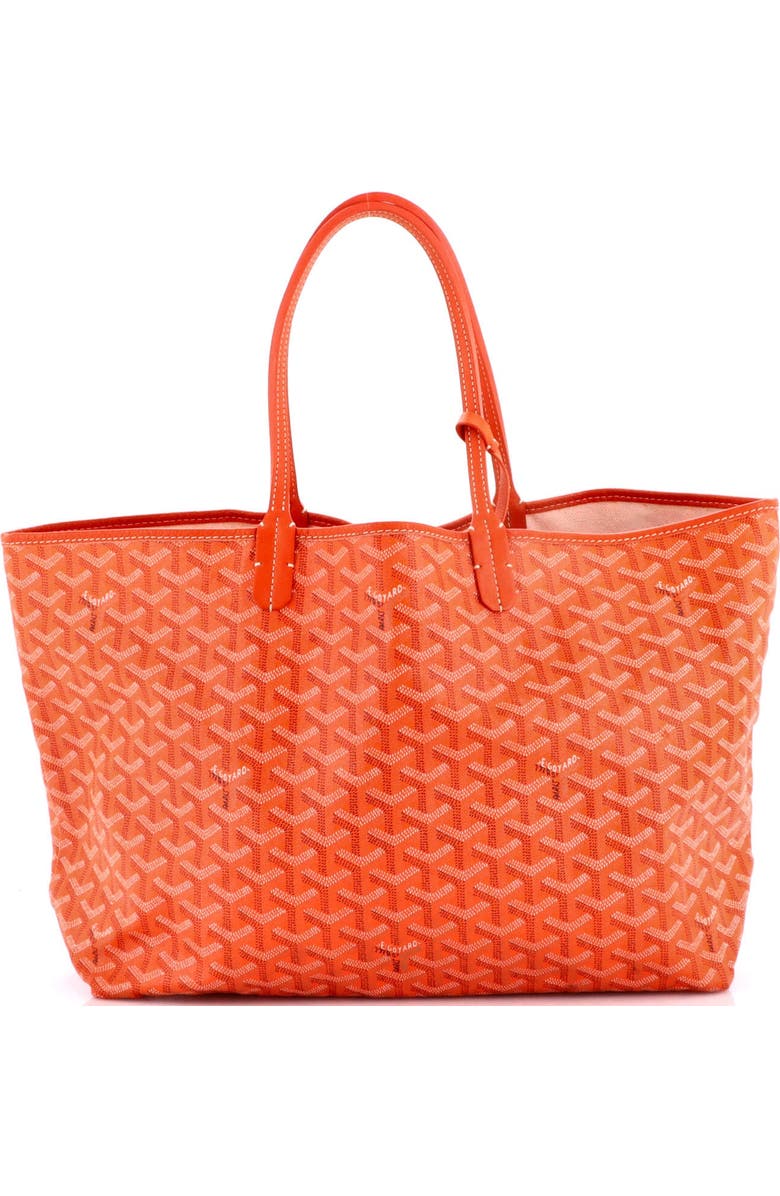 Pre-Owned Goyard Saint Louis Tote Coated Canvas PM, Alternate, color, Orange