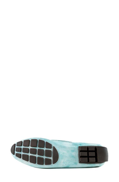 Marc Joseph New York Cypress Hill Driving Loafer In Mint Stained Patent