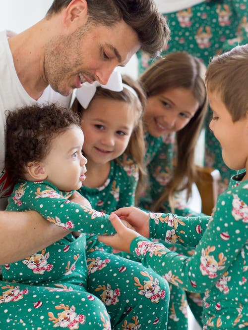 Ruggedbutts Softsnooze Baby Boys One Piece Footie Pajamas In Reindeer Cheer