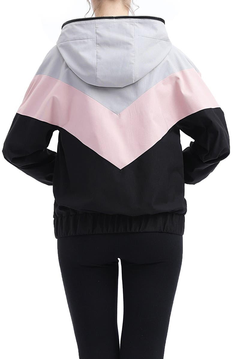 Kimi and Kai Ellie Water Repellent Maternity Jacket, Alternate, color, 