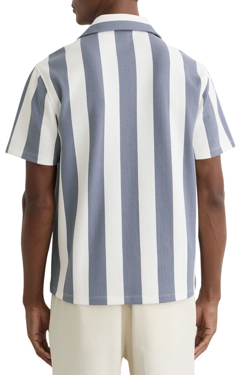 Reiss Dexter Stripe Camp Shirt, Alternate, color, 