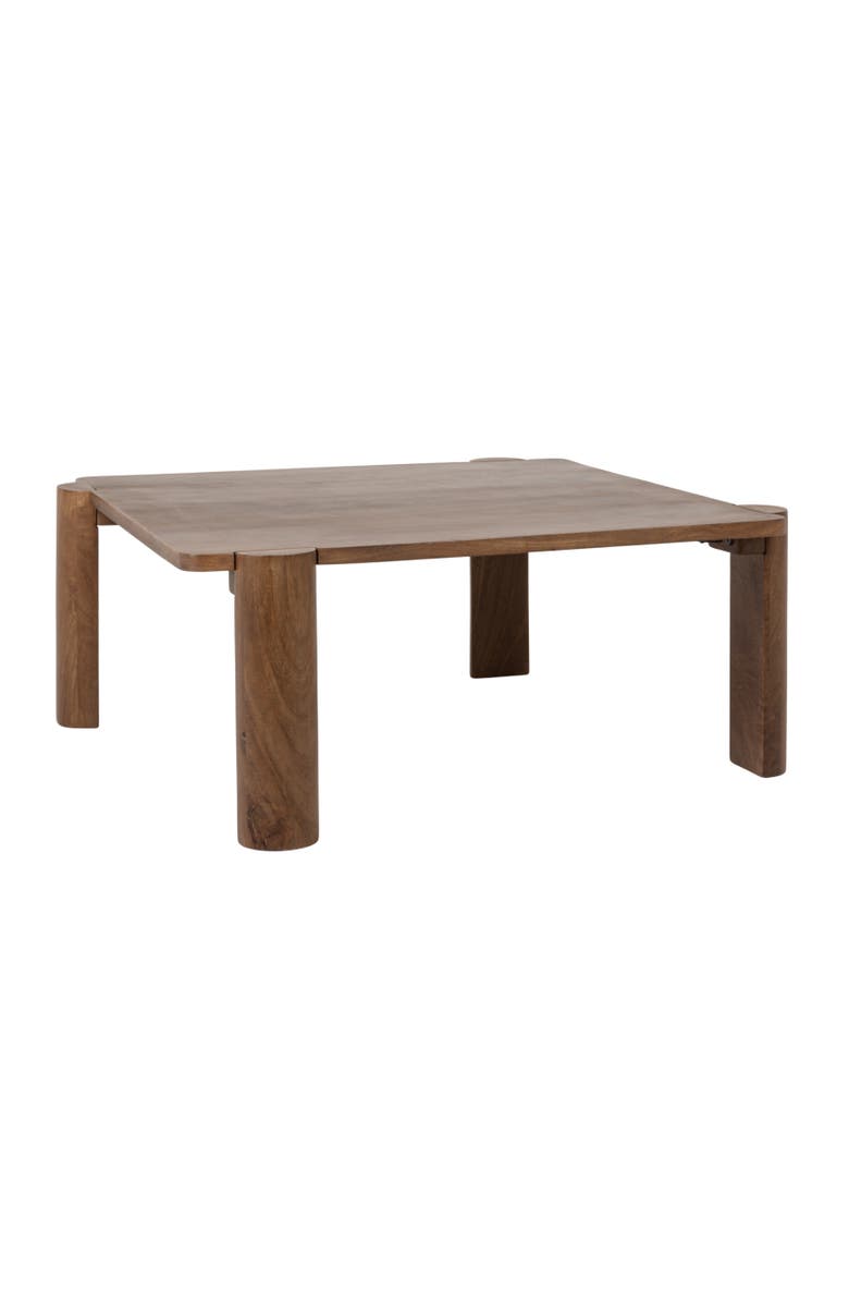 Olive Grove Square Coffee Table, Main, color, Brown