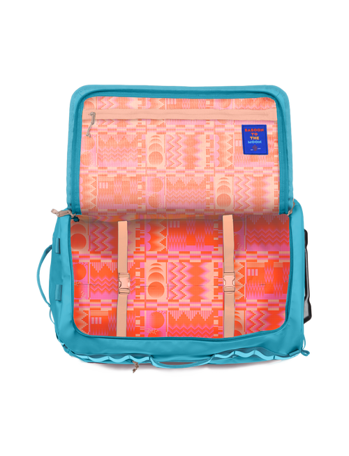 Baboon To The Moon Go-bag Roller Big 55l In Purple