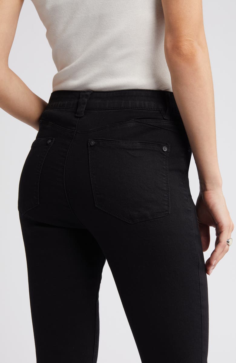 Wit & Wisdom Sophie Ab'Solution High Waist Ankle Skinny Jeans, Alternate, color, Black