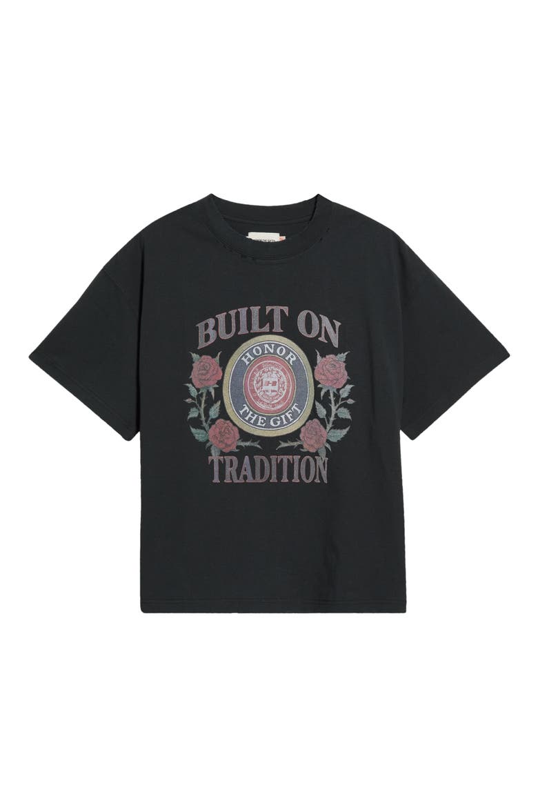 Tradition Cotton Graphic T-Shirt, Main, color, VINTAGE BLACK