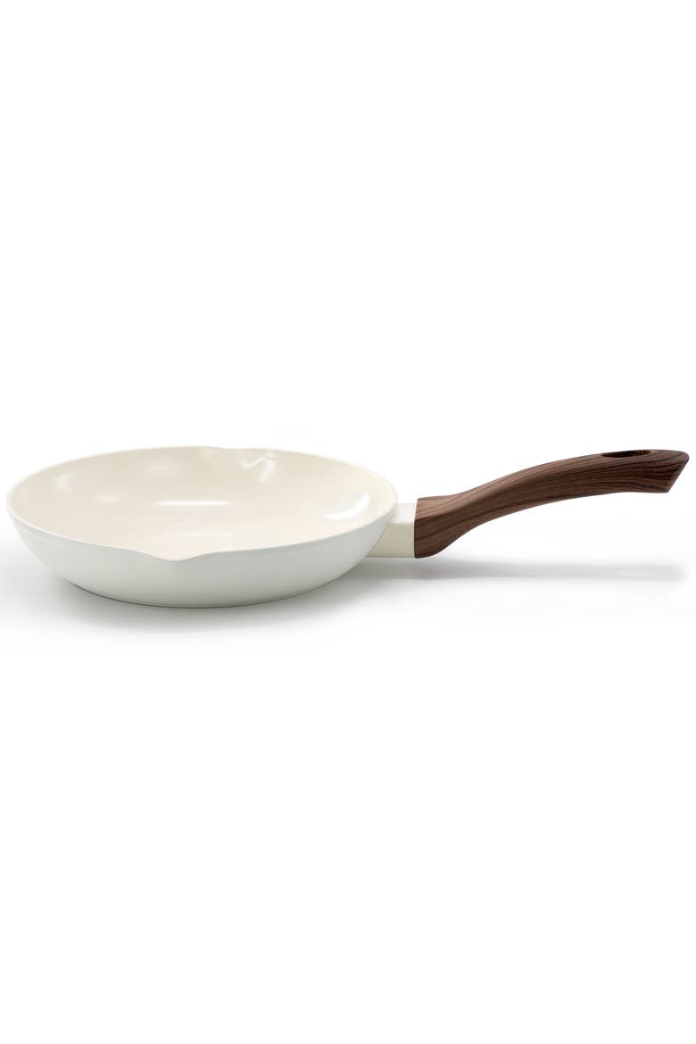 Amberg Choice 12 Inch Ceramic Nonstick Forged Aluminum Frying Pan, Alternate, color, White