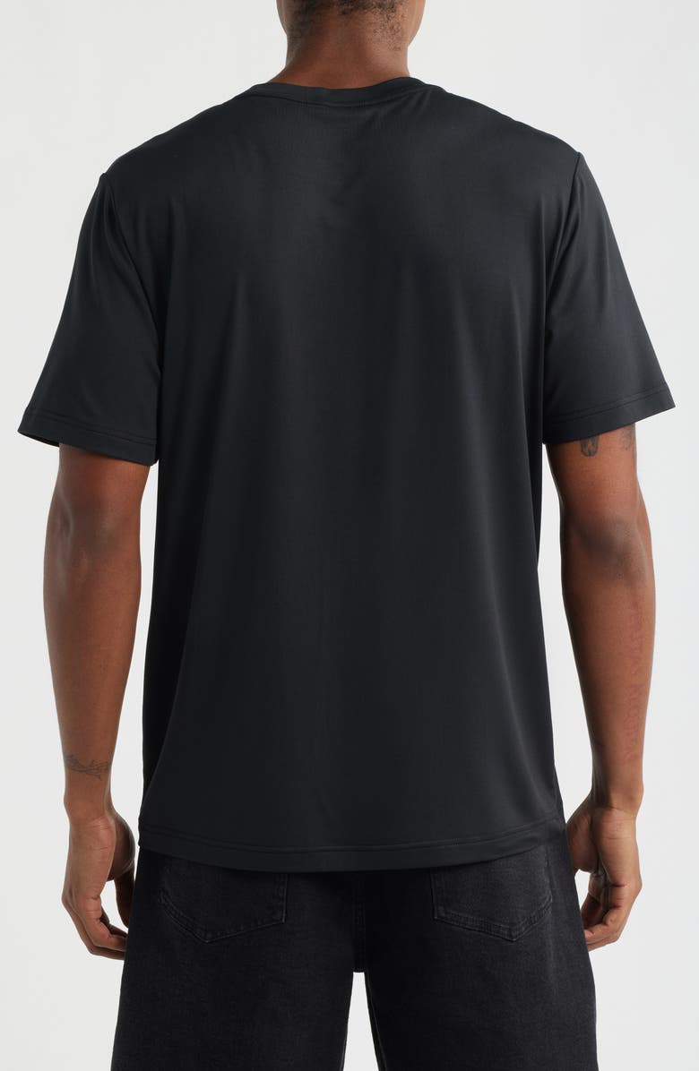 SANTO STUDIO Santo Futbol Tech Logo Graphic T-Shirt, Alternate, color, Black