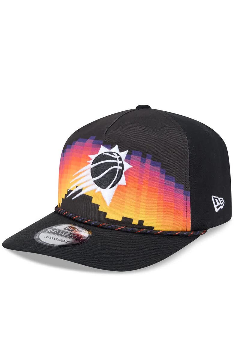 New Era Men
s New Era Black Phoenix Suns 2025/26 City Edition 19TWENTY Adjustable Hat, Alternate, color, Black