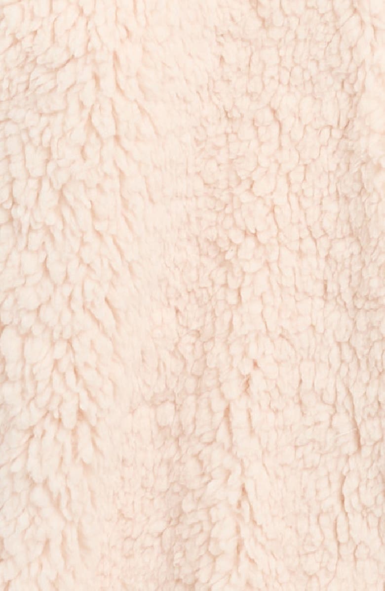 QUINCY MAE Bear Faux Shearling Hooded Footie, Alternate, color, Antique