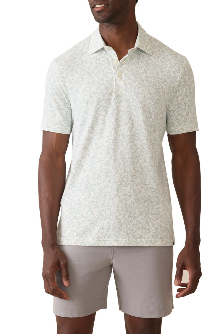 Movement Piqué Polo, Main, color, SEA FOAM CANOPY
