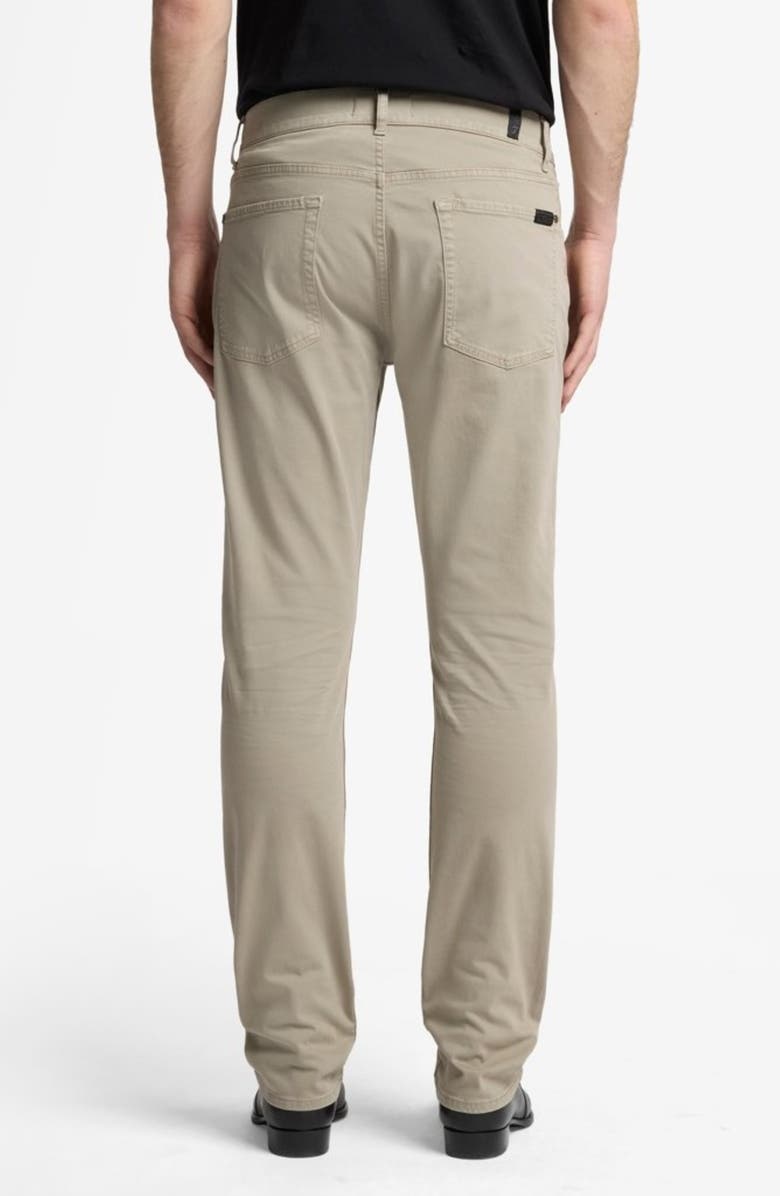 7 For All Mankind Comfort Sateen The Straight Leg Jeans, Alternate, color, Edge