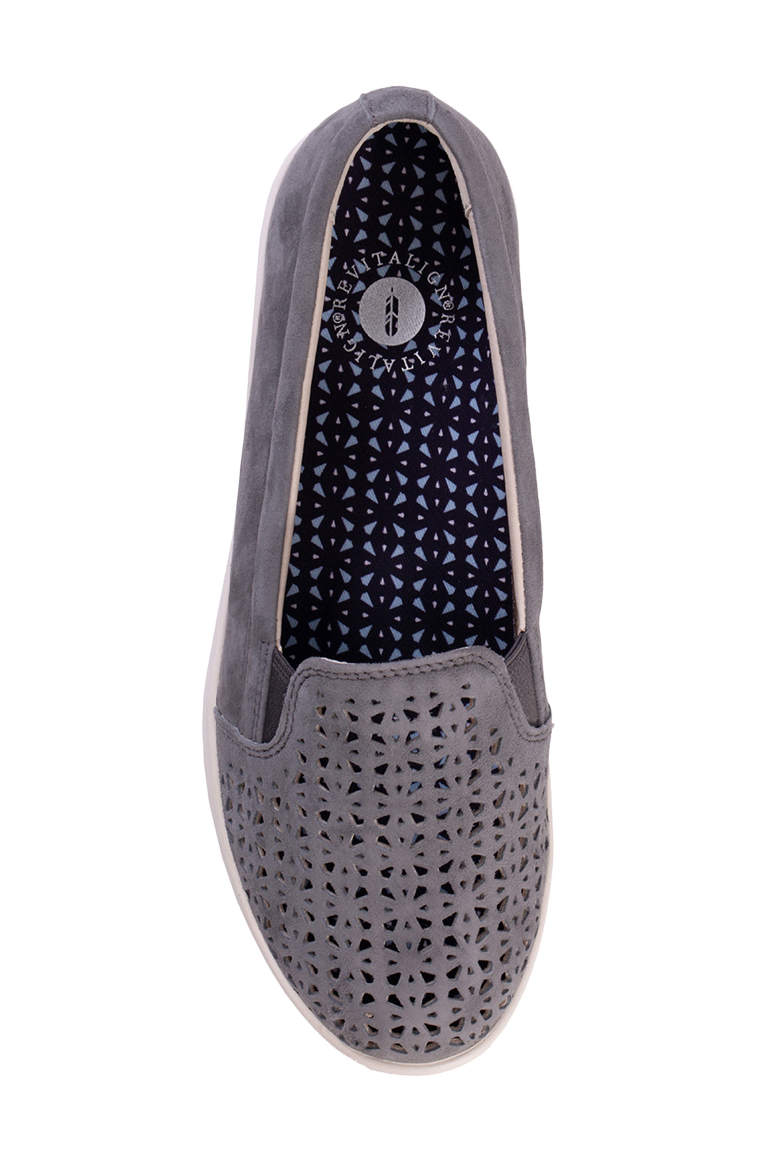 Carolina Leather Loafer, Alternate, color, DARK CHARCOAL
