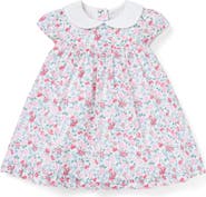 Janie and Jack Baby Ditsy Floral Collar Dress