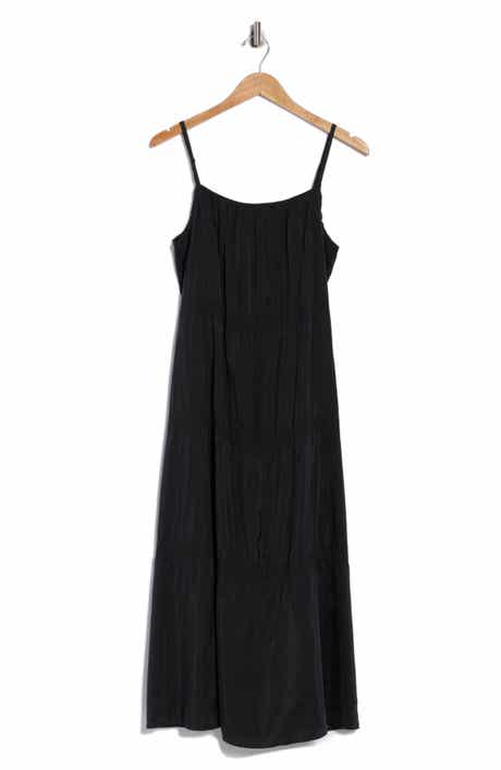Eileen Fisher Smocked Cami Maxi Dress