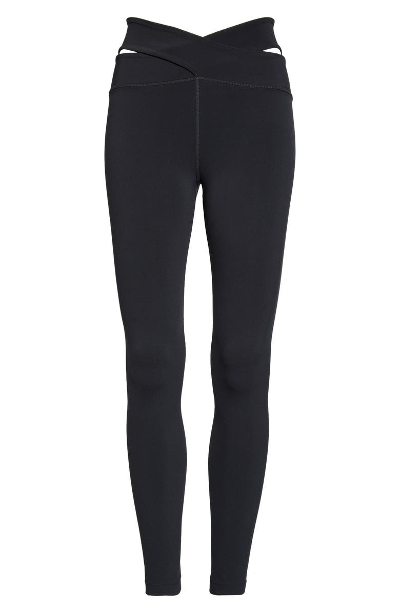 Zella Perform Crossband 7/8 Leggings, Alternate, color, 