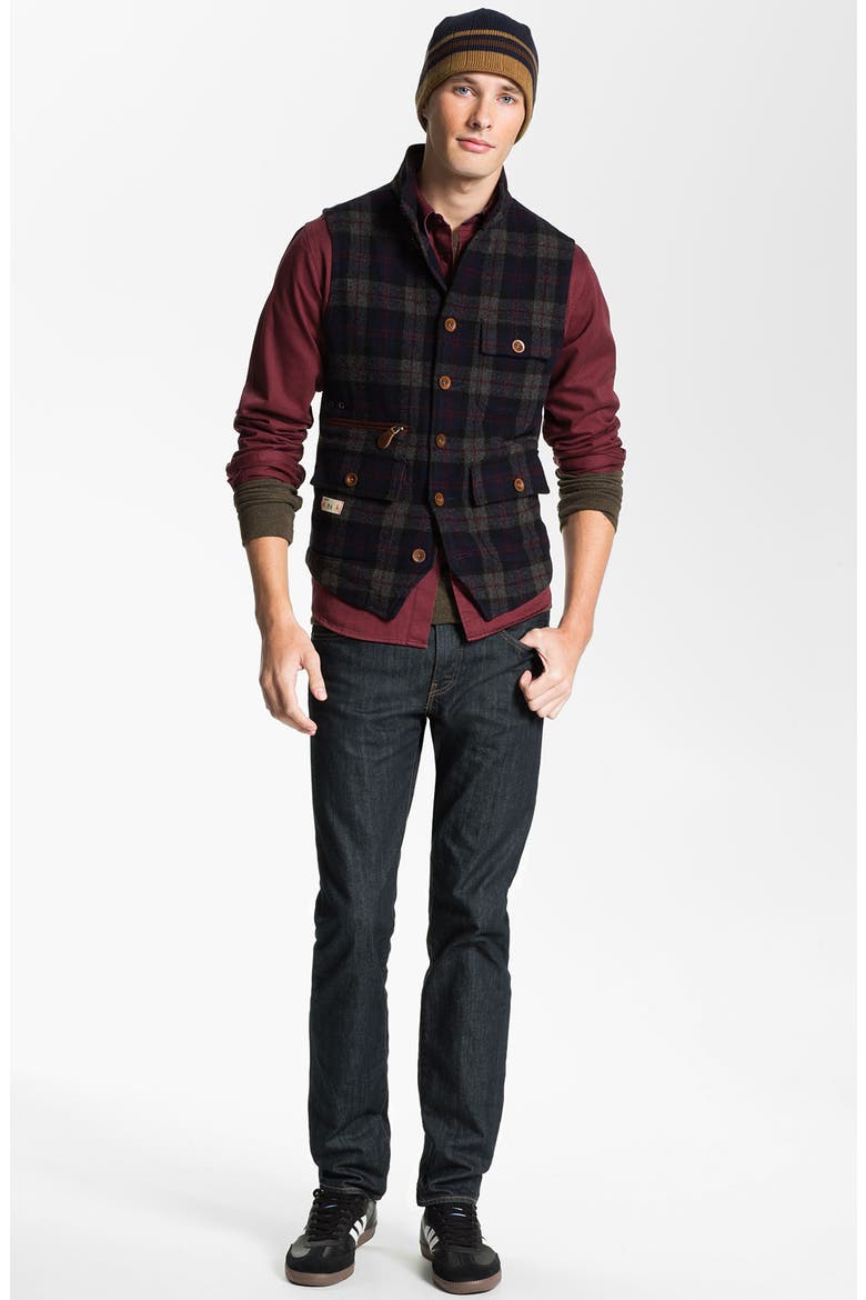 Levi's® '513™' Slim Straight Leg Jeans, Alternate, color, RUMPLED RIGID