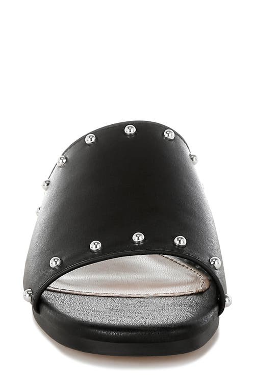 Rag & Co Renaldi Studded Leather Slide Sandal