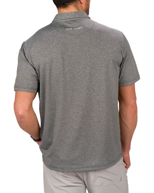 Black Clover Greyson Polo In Gray