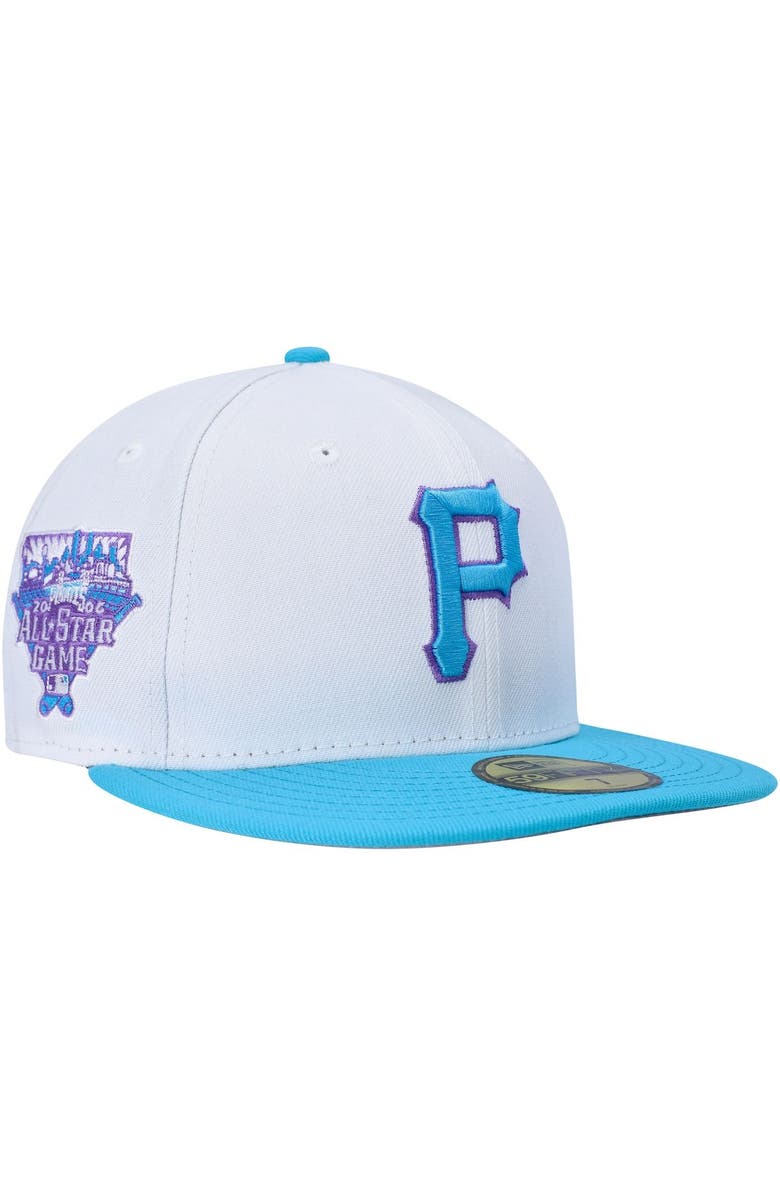New Era Men's New Era White Pittsburgh Pirates 2006 MLB All-Star Game Vice 59FIFTY Fitted Hat, Main, color, White