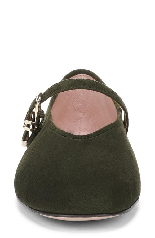 Favorite Daughter Margot Mary Jane Flats Moss Green In Green