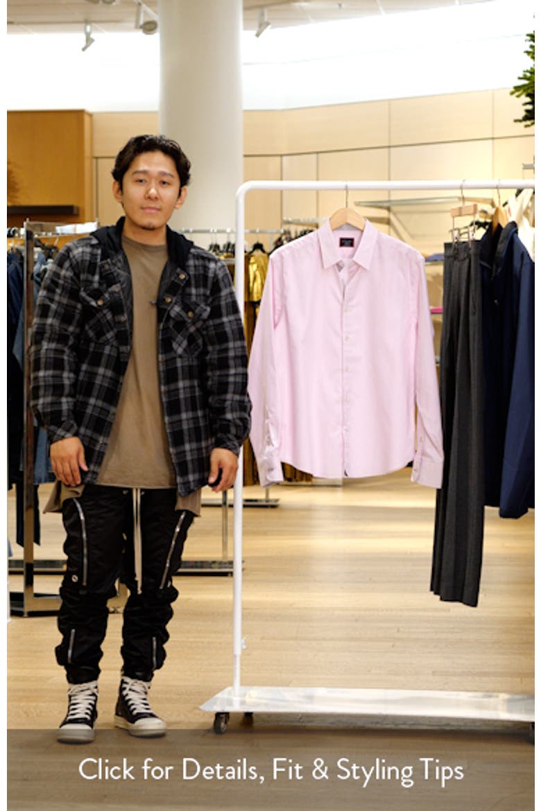 Douro Stripe Wrinkle Resistant Button-Up Shirt video