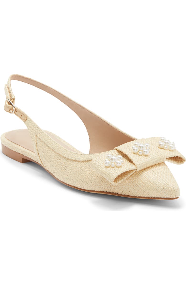 Stuart Weitzman Julietta Slingback Mule, Main, color, Natural