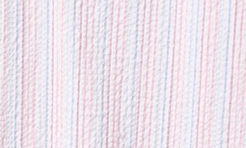 Tommy Bahama Nova Wave Viva Stripe Seersucker Button-up Shirt