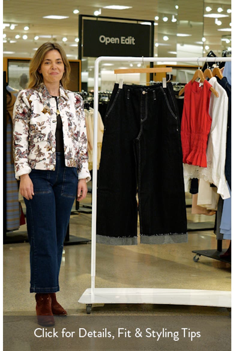 Pascal Loose Fit Raw Hem Jeans video