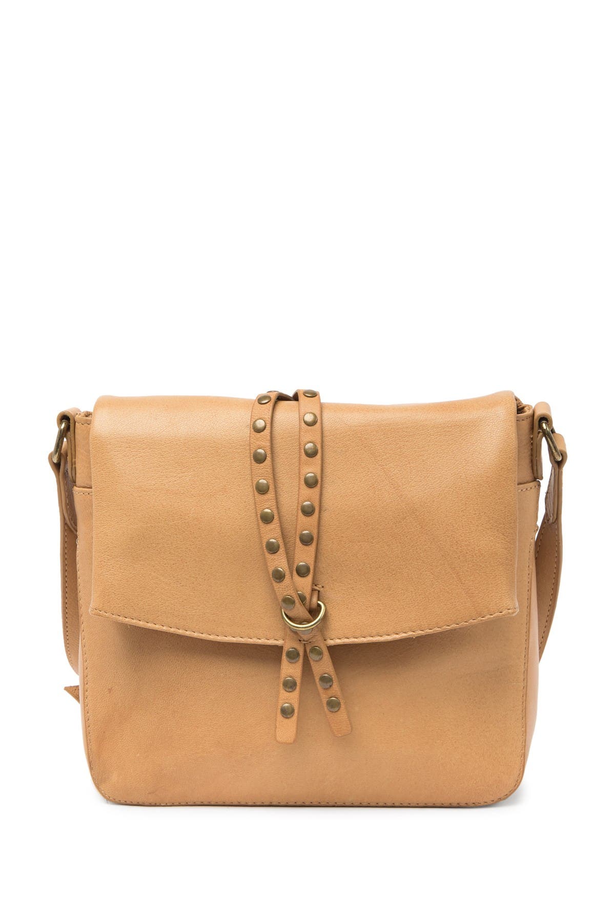 Lucky Brand Raldi Leather Studded Crossbody Bag (Women) | Nordstromrack