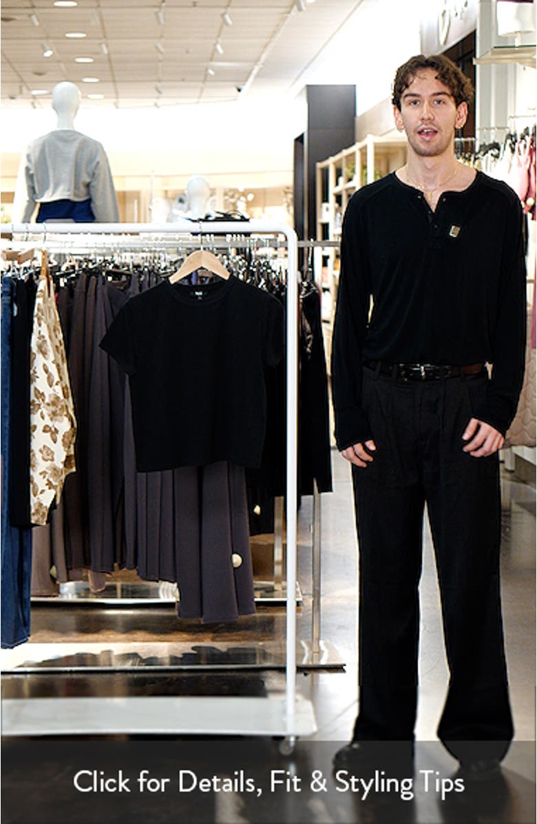 Rhodes Crewneck Cotton T-Shirt, sales video thumbnail