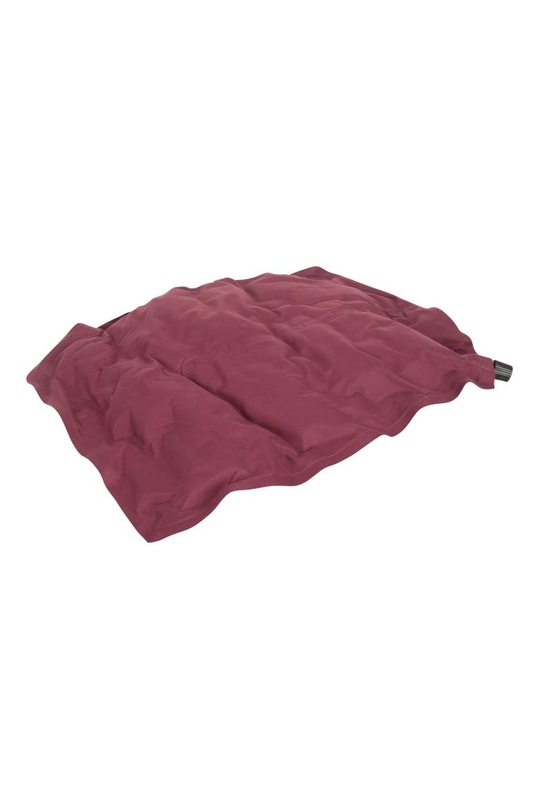 Self-Inflating Pillow, Alternate, color, Dark Red