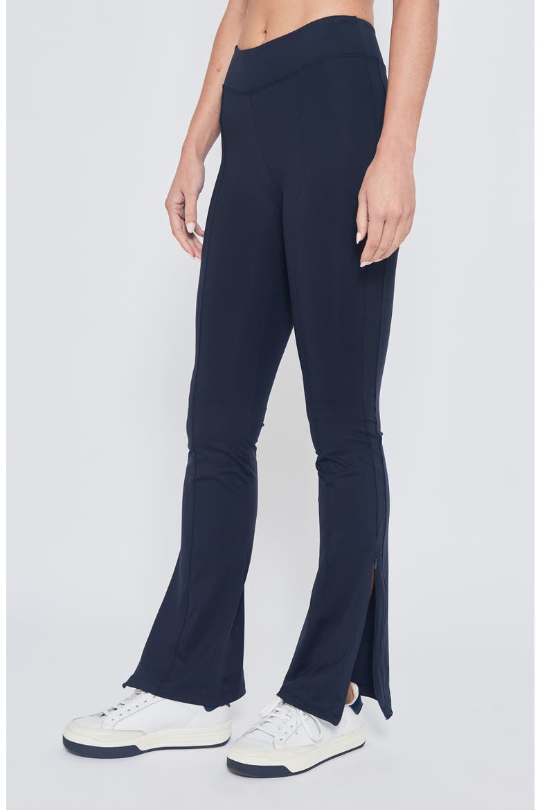 SPLIT HEM PANTS, Alternate, color, NAVY