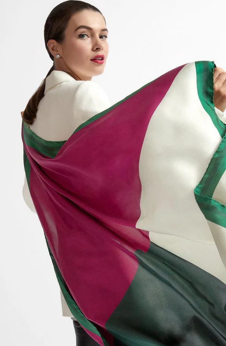 Seymoure Breathable Versatile Summer Scarf, Alternate, color, 