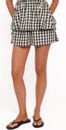 Petal & Pup Rory Gingham Cotton Shorts