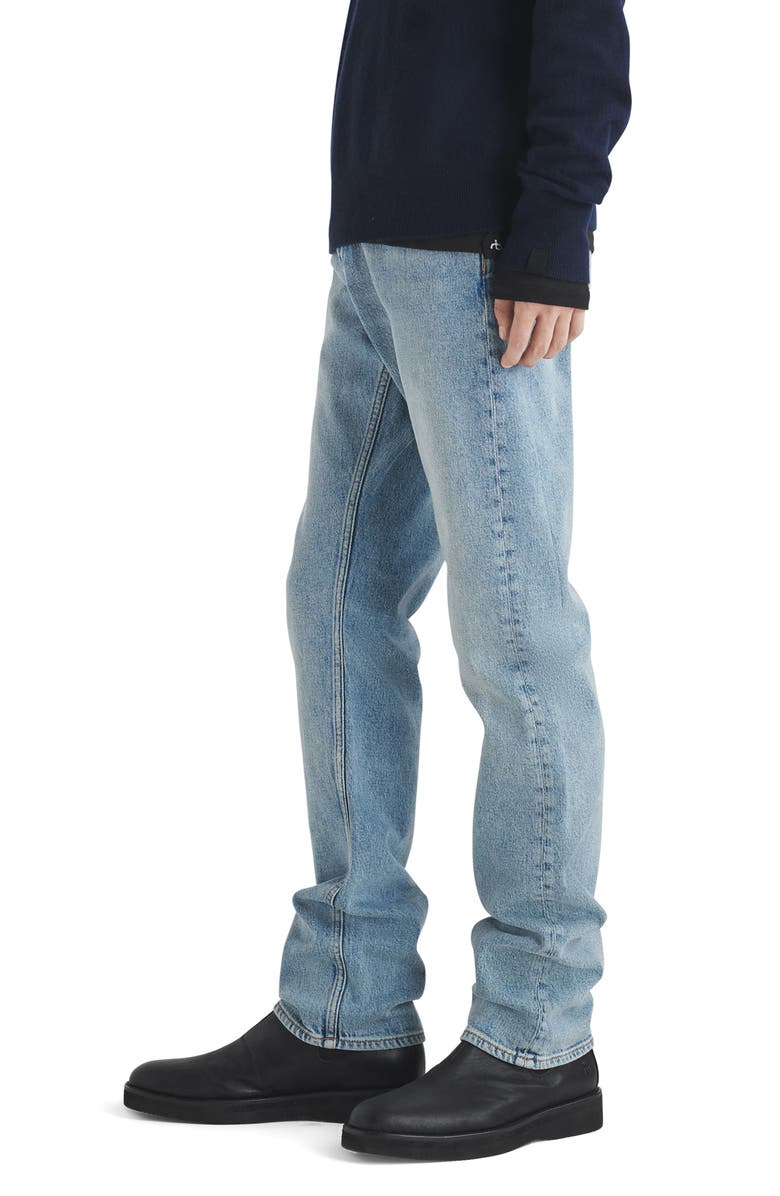rag & bone Fit 4 Authentic Stretch Straight Leg Jeans, Alternate, color, 