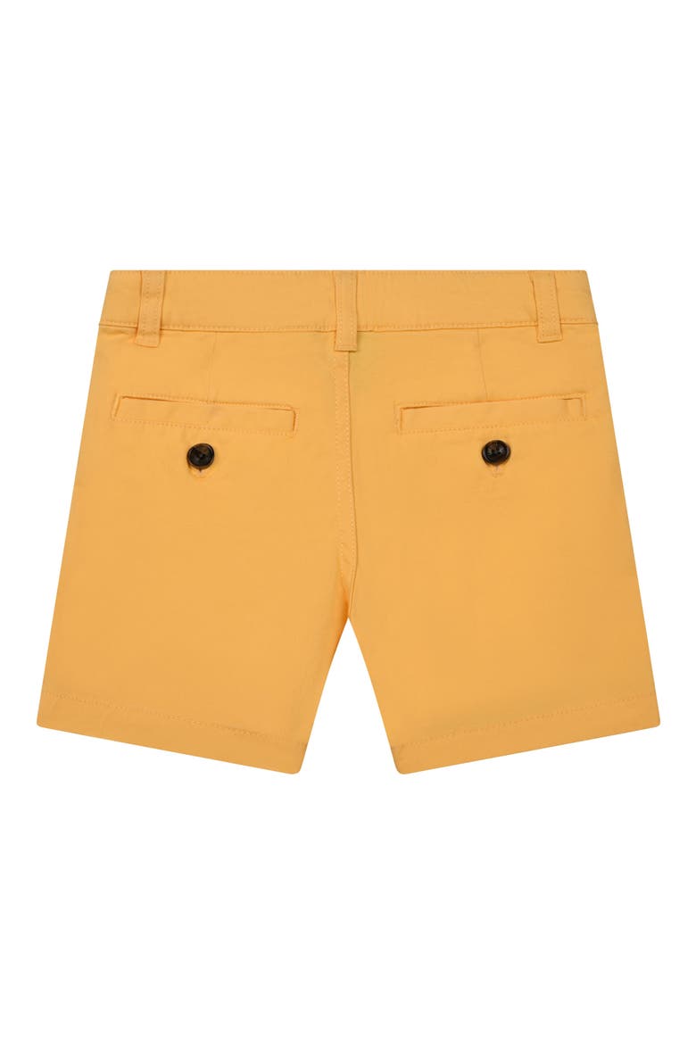 Kids' Solid Cotton Chino Shorts, Alternate, color, YEL YELLOW