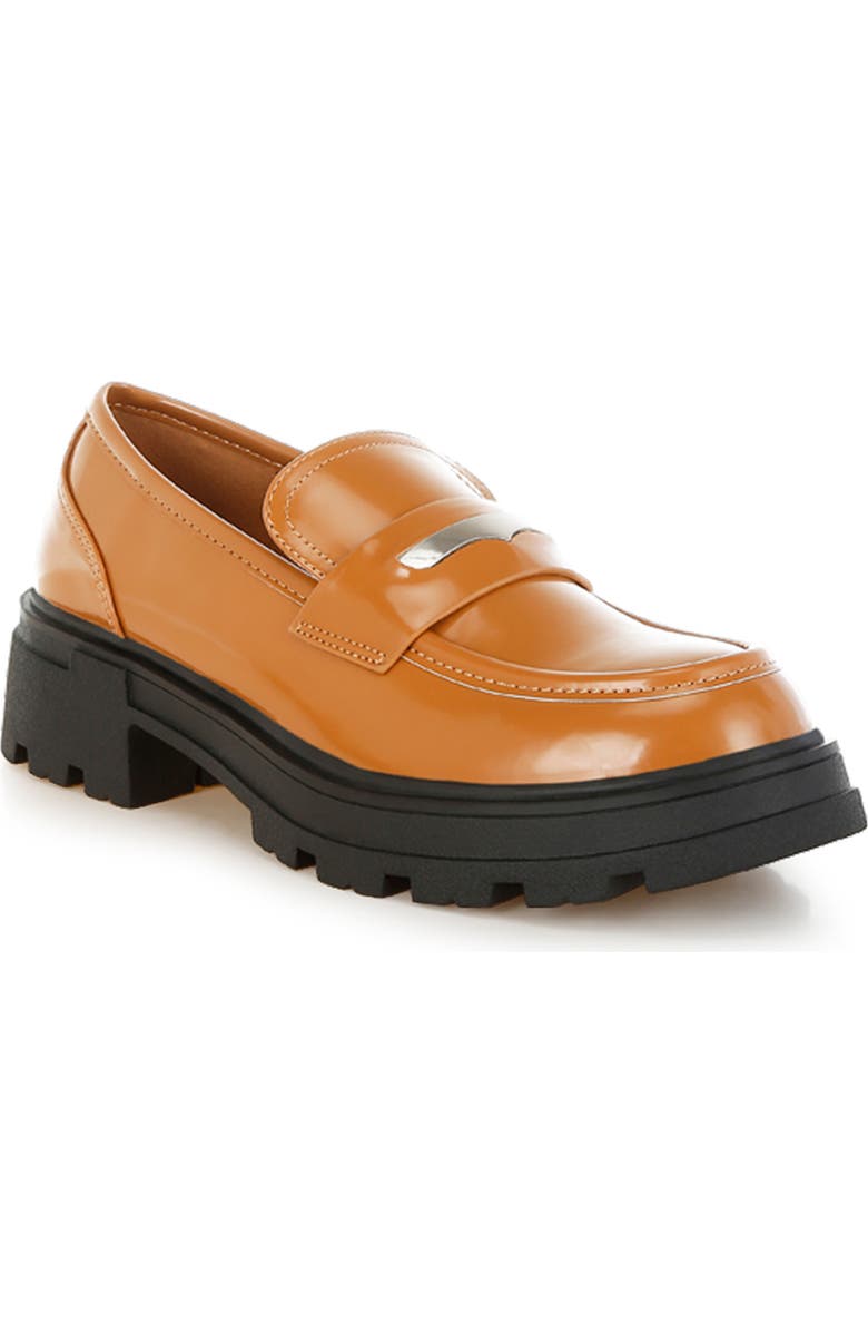 LONDON RAG Gleam Stride Loafer, Main, color, Tan