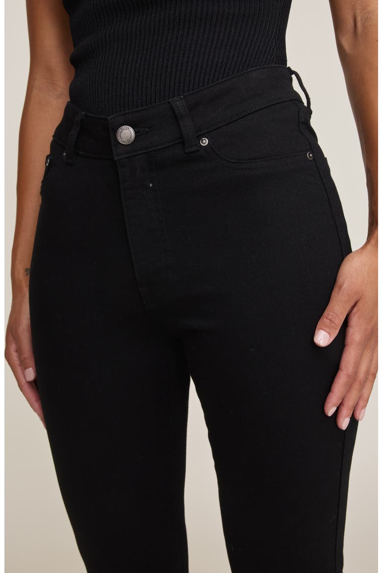 Claira Contoured Instasculpt™ Bootcut Jeans, Alternate, color, BLACK
