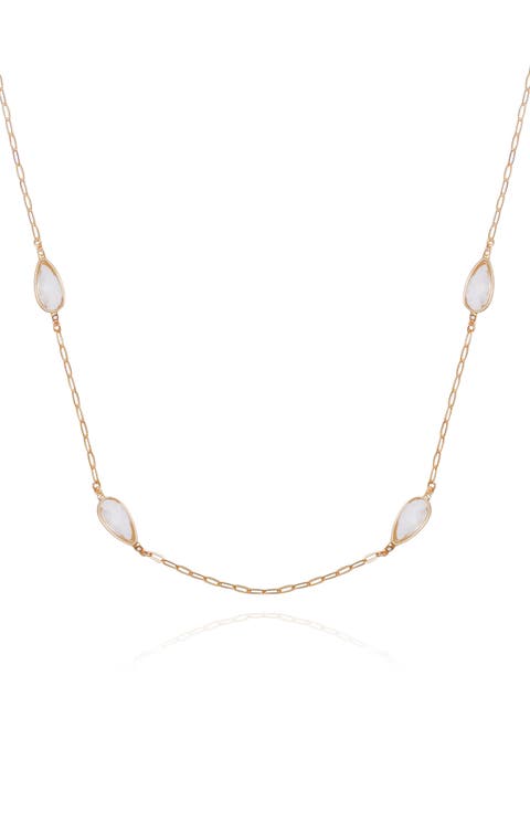 Crystal Station Necklace