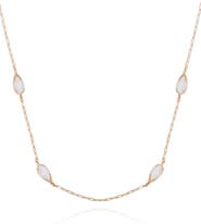 Vince Camuto Crystal Station Necklace