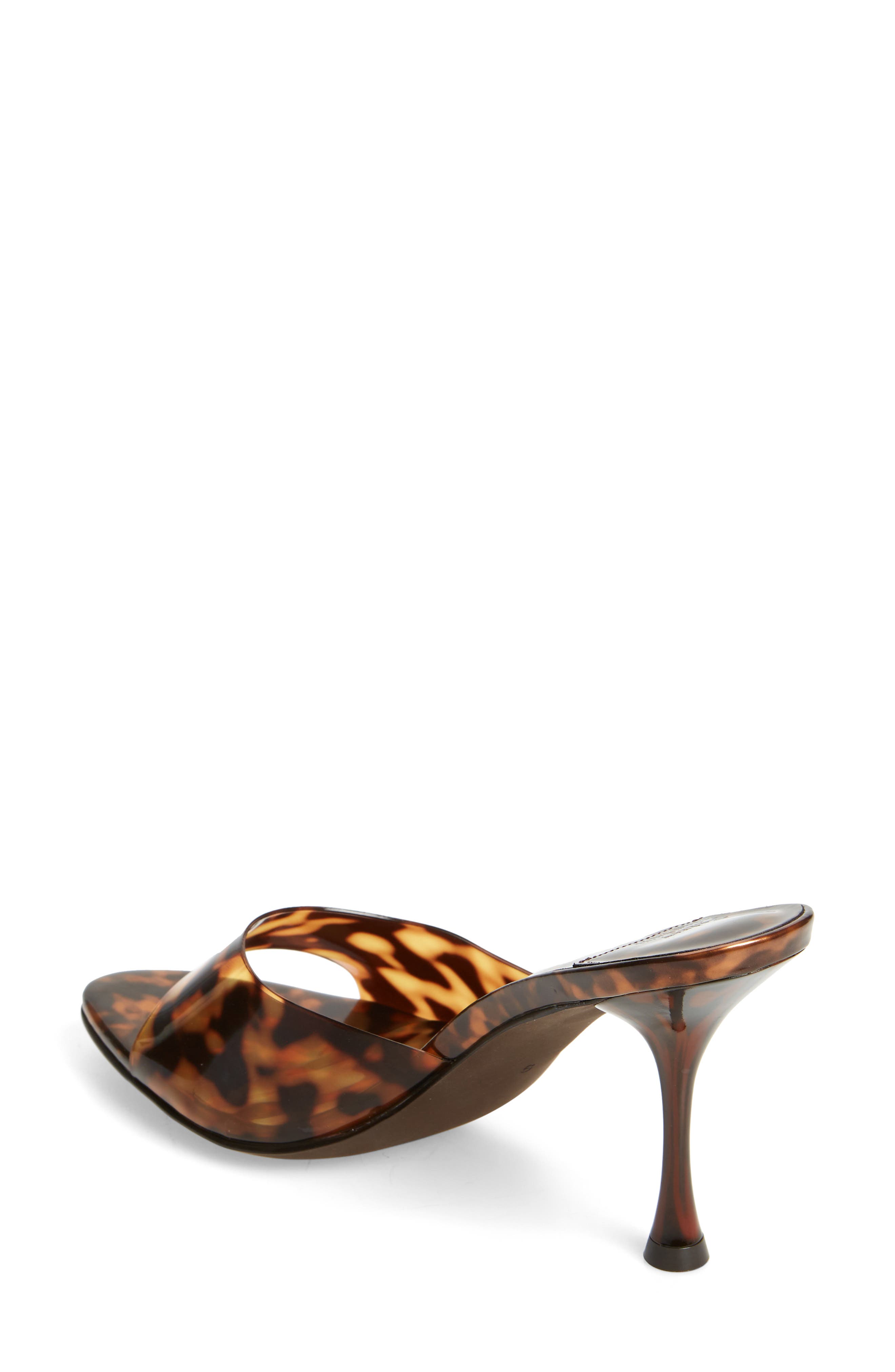 Jeffrey Campbell Agent Slide Sandal, Alternate, color, Tortoise