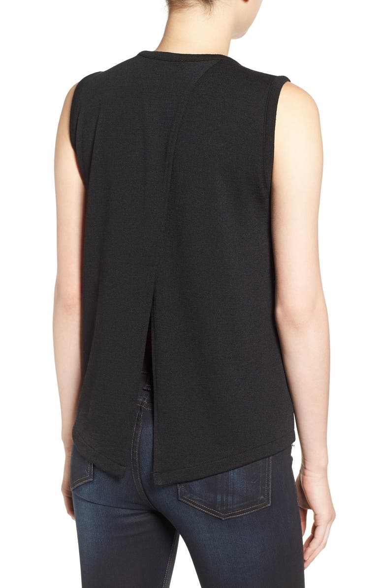 rag & bone/JEAN 'Nicole' Split Back Tank, Main, color, 